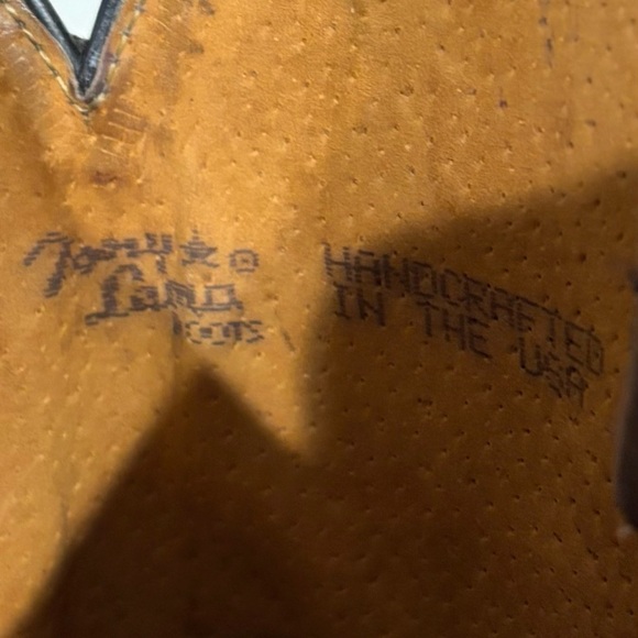 Tony Lama Men's Brown Western Boots gently used look great. - Picture 7 of 9